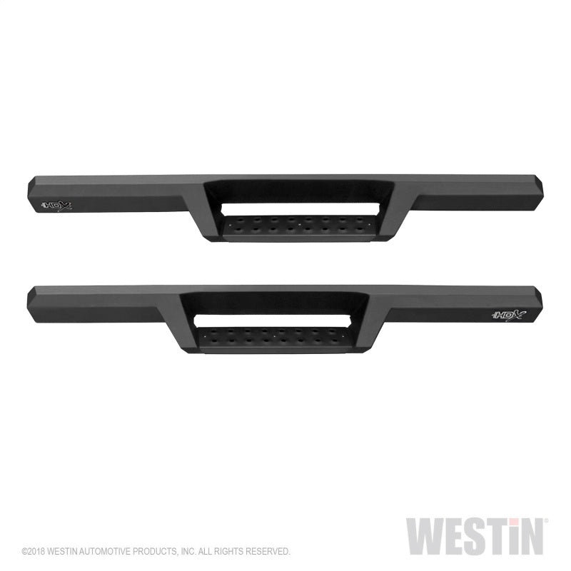 Westin 18-20 Jeep Wrangler JL 2DR HDX Drop Nerf Step Bars - Textured Black - eliteracefab.com