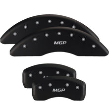 Load image into Gallery viewer, MGP 4 Caliper Covers Engraved Front &amp; Rear MGP Red finish silver ch