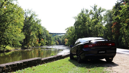 Corsa 11-14 Dodge Charger SXT 2.5in Sport Cat-Back Dual Rear Exit w/ Twin 3.0in Polished Tips CORSA Performance