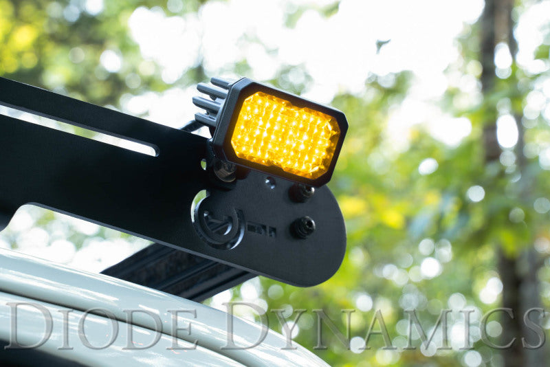 Diode Dynamics Stage Series 2 In LED Pod Sport - Yellow Spot Standard ABL (Pair)