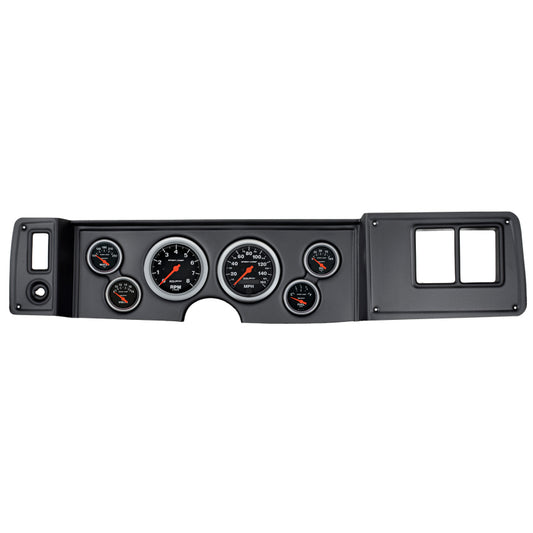 Autometer Sport-Comp 79-81 Camaro Dash Kit 6pc Tach / MPH / Fuel / Oil / WTMP / Volt 7023-SC