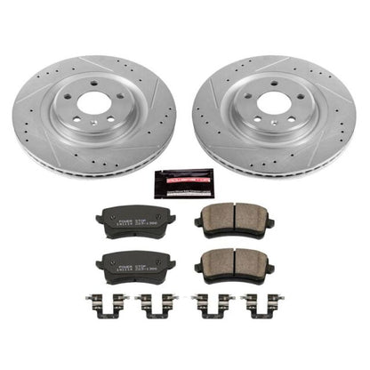 Power Stop 13-17 Audi Q5 Rear Z23 Evolution Sport Brake Kit PowerStop
