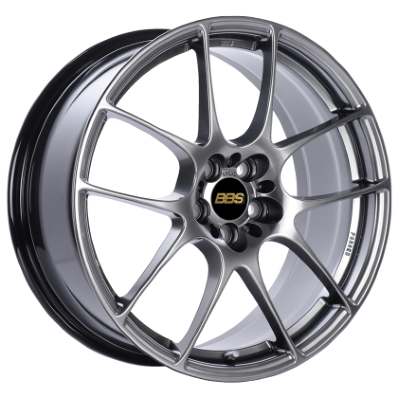 BBS RF 17x7.5 5x112 ET45 Diamond Black Wheel - 82mm PFS/Clip Required BBS