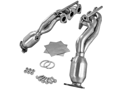 aFe Twisted Steel Header 409 SS w/Cat 12-15 Toyota Tacoma V6-4.0L aFe