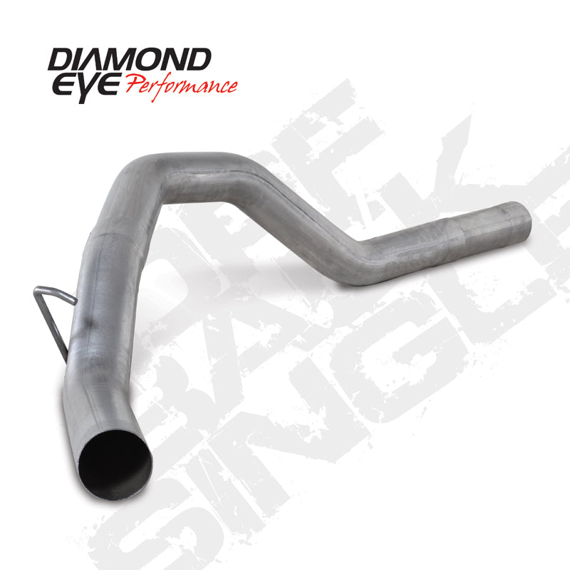 Diamond Eye KIT 4in DPF-BACK SGL AL: DODGE 6.7L 2500 2014 SHORT BOX CREW CAB & MEGA CAB Diamond Eye Performance