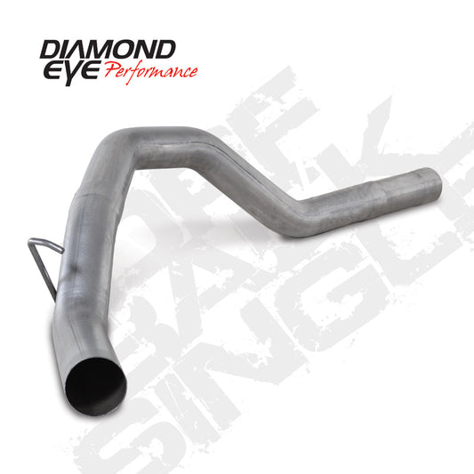 Diamond Eye KIT 4in DPF-BACK SGL AL: DODGE 6.7L 2500 2014 SHORT BOX CREW CAB & MEGA CAB Diamond Eye Performance