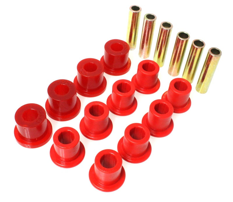 Energy Suspension Spring & Shackle Bushing - Red - eliteracefab.com