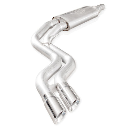 STAINLESS WORKS 3in Mid-Side Exit Exhaust with Y-Pipe for OEM Headers Ford Raptor Supercrew 6.2L 11-14 - eliteracefab.com