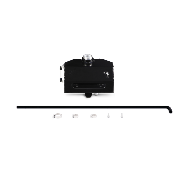 Mishimoto 2015 Ford Mustang EcoBoost / 3.7L / 5.0L Aluminum Coolant Expansion Tank - Black - eliteracefab.com