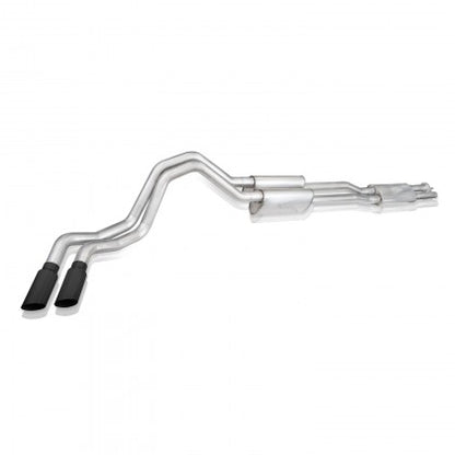 STAINLESS WORKS Catback Exhaust Redline Series Matte Black Tip Ford F250 | 350 7.3L 2020-2021 - eliteracefab.com