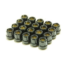 Load image into Gallery viewer, WHEEL MATE MUTEKI OPEN END LUG NUTS – DEEP BLACK 12×1.50 - eliteracefab.com