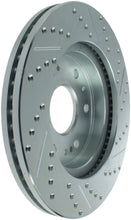 Load image into Gallery viewer, StopTech Select Sport 07-11 GM Silverado 1500 Slotted and Drilled Right Front Rotor - eliteracefab.com