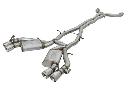aFe MACHForce XP 3in 304 Stainless Steel Cat-Back Exhaust 16-17 Chevy Camaro SS V8-6.2L aFe