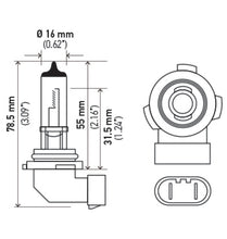 Load image into Gallery viewer, Hella H10 12V 65W Xen White Bulb (Pair)