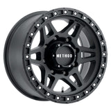 Method MR312 18x9 +18mm Offset 8x180 130.81mm CB Matte Black Wheel