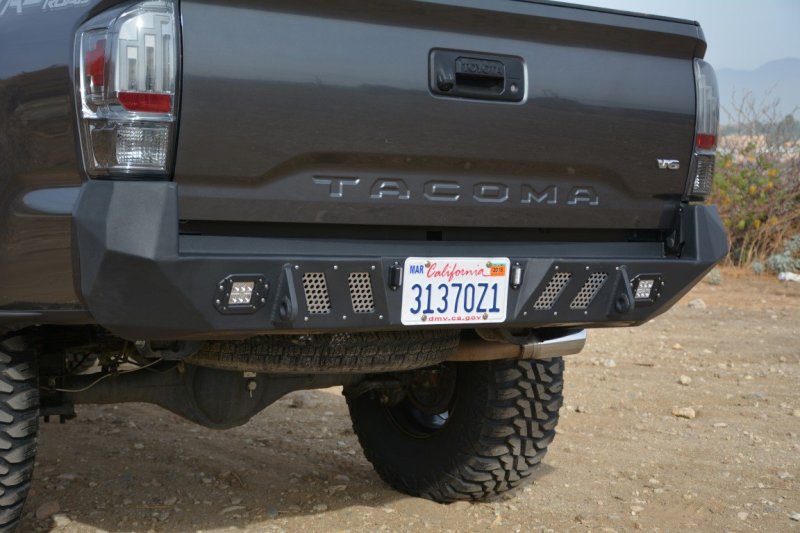 DV8 Offroad 2016+ Toyota Tacoma Rear Bumper - eliteracefab.com