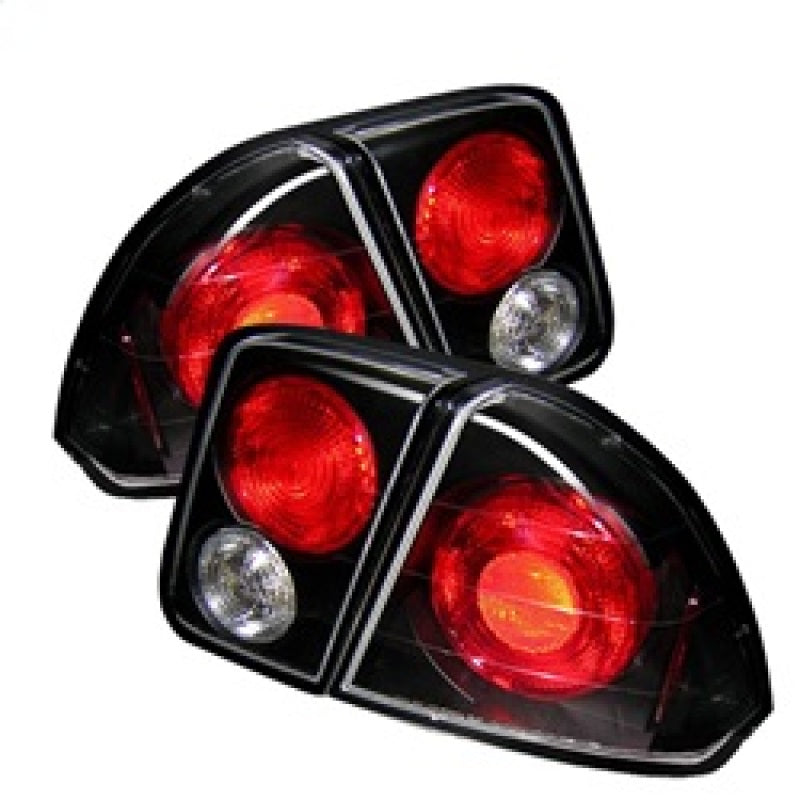 Spyder Honda Civic 01-05 4Dr Euro Style Tail Lights Black ALT-YD-HC01-4D-BK - eliteracefab.com