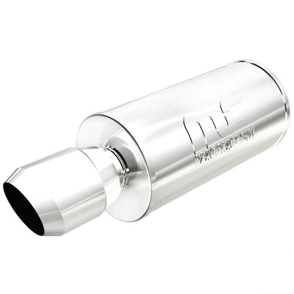 MagnaFlow Muffler W/Tip Mag SS 14X7X7 2.25/4. Magnaflow