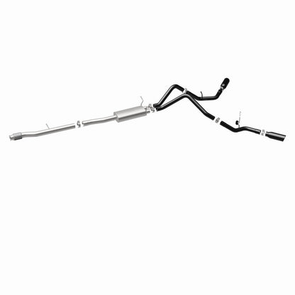 MagnaFlow SYS Cat-Back 3.5in Black Dual Split Rear Tips 14-15 Chevy Silverado/GMC Sierra 4.3L-5.3L Magnaflow