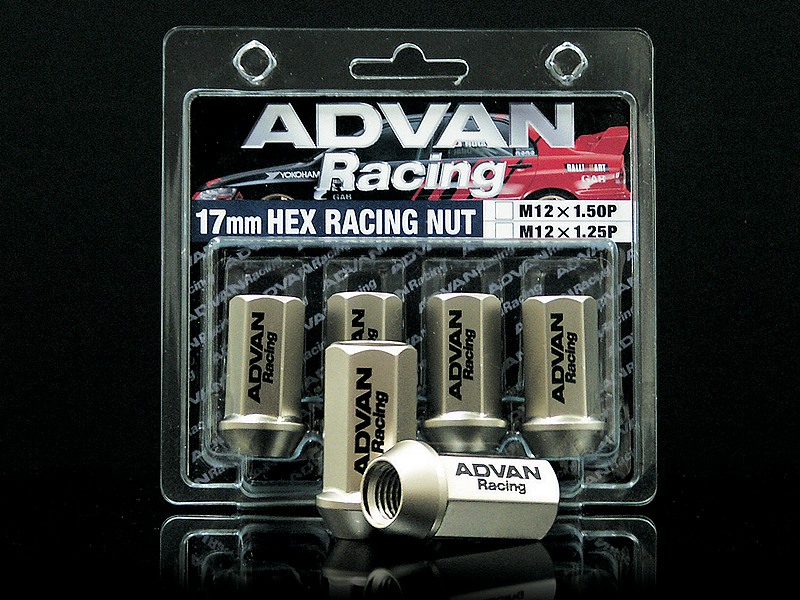 Advan Z8634 Lug Nut 12X1.5 (Champagne Gold) - 4 Pack