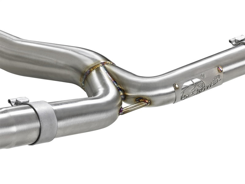 aFe Takeda 3in SS Exhaust Cat-Back 15-16 Subaru WRX/STI 2.0L/2.5L Polished Tips aFe