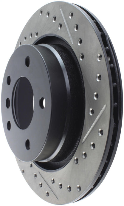 StopTech Power Slot 00 BMW 323 / 01-07 325 / 99-00 328 Series Rear Left Drilled & Slotted Rotor Stoptech