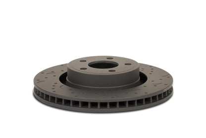 Hawk Talon 1993 Jeep Grand Cherokee Drilled and Slotted Rear Brake Rotor Set Hawk Performance
