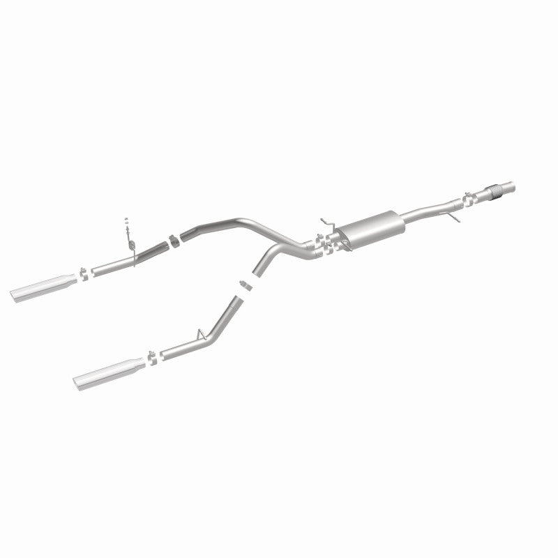 Magnaflow 14 Chev Silverado V8 5.3L SC Cab Dual Split Rear Exit SS Cat Back Perf Exhaust Magnaflow