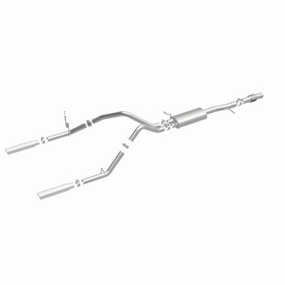 Magnaflow 14 Chev Silverado V8 5.3L SC Cab Dual Split Rear Exit SS Cat Back Perf Exhaust Magnaflow