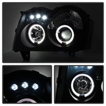 Load image into Gallery viewer, Spyder Jeep Grand Cherokee 05-07 Projector Headlights LED Halo LED Blk Smke PRO-YD-JGC05-HL-BSM - eliteracefab.com