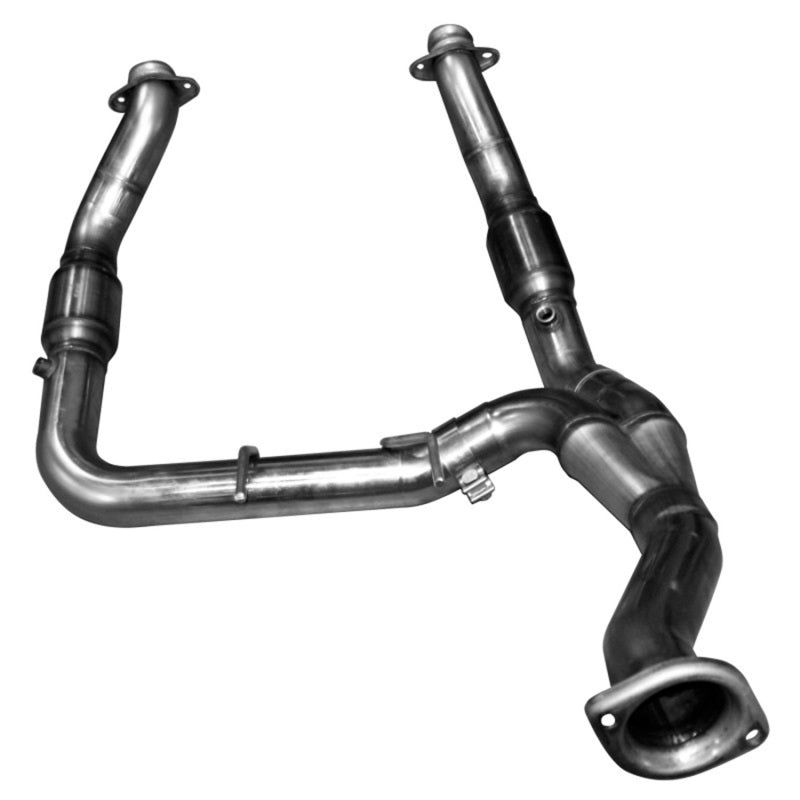 Kooks 11-14 Ford F150 Eco Boost 3.5L V6 3in SS GREEN Cat Turbo Down Y-Pipe - eliteracefab.com