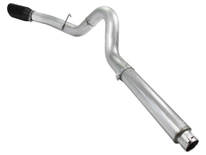 aFe ATLAS 5 IN Aluminized Steel DPF-Back Exhaust System w/Black Tip for 2008-2010 F-250/F-350/F-450/F-550 6.4L - 49-03054-B aFe