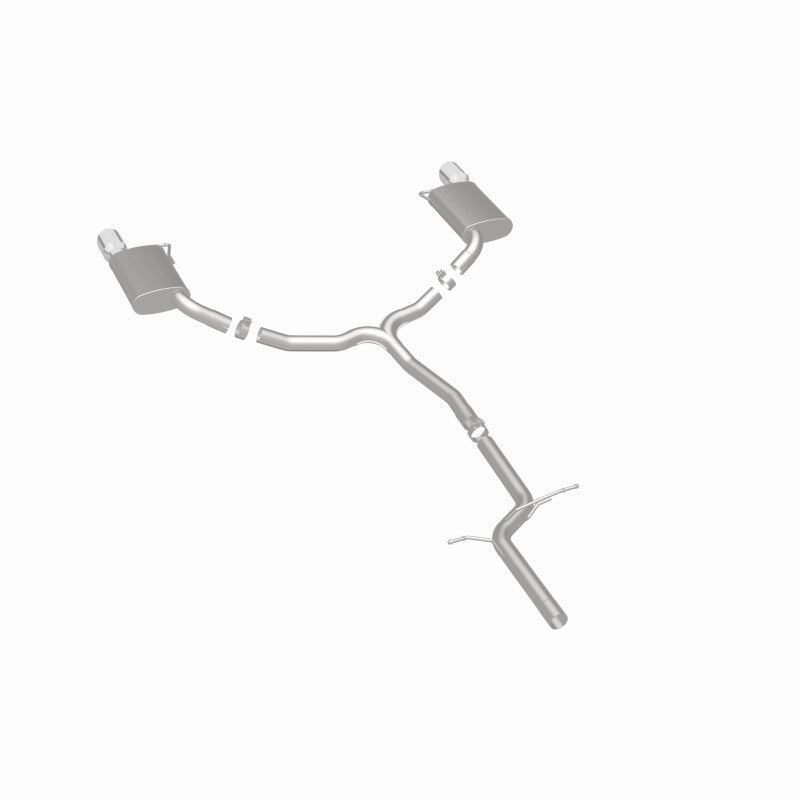 Magnaflow 2015 Audi Allroad 2.0L Touring Dual Spilt Rear Exit 2.5in 4in Tip SS C/B Perf Exhaust Magnaflow