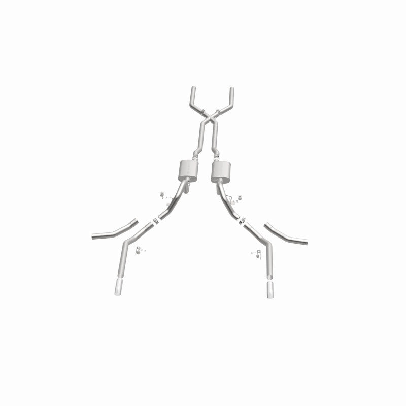 MagnaFlow 65-68 Chevy Impala All V8 Multiple Exit Options Crossmember-Back Perf Exhaust Magnaflow