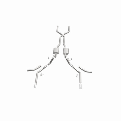 MagnaFlow 65-68 Chevy Impala All V8 Multiple Exit Options Crossmember-Back Perf Exhaust Magnaflow