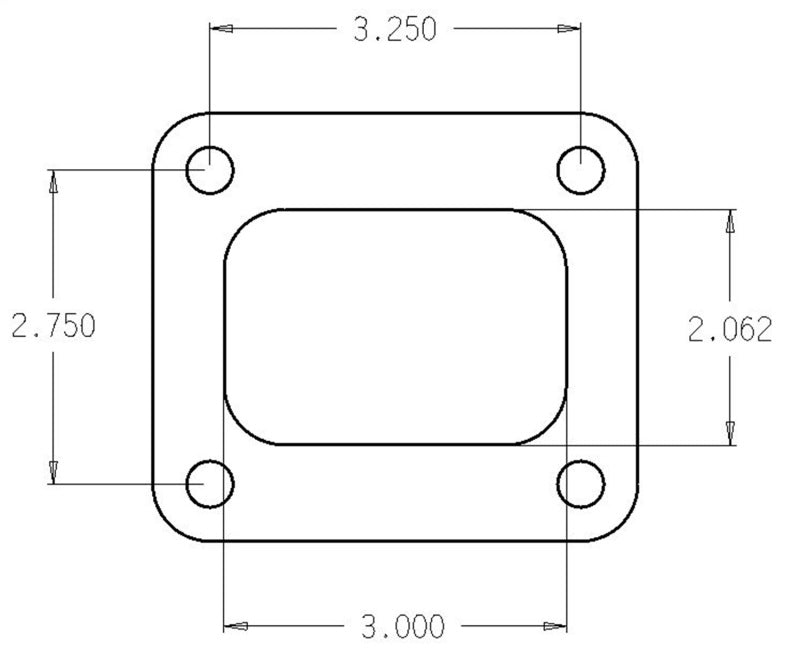 Cometic Turbo FLG T4 Garrett Exh Inlet .010in Exhaust Gasket - eliteracefab.com