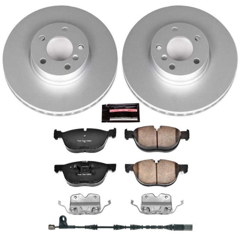 Power Stop 11-18 BMW X5 Front Z23 Evolution Sport Coated Brake Kit - eliteracefab.com