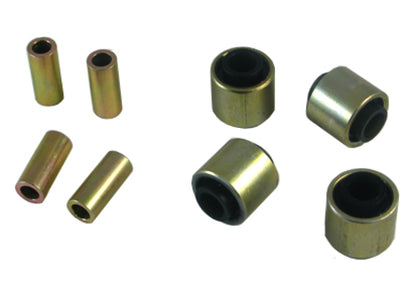 Whiteline Plus 9/89-8/09 Subaru Legacy Rear Control Arm Lower Front Inner & Outer Bushing Kit - eliteracefab.com