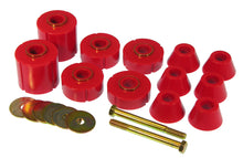 Load image into Gallery viewer, Prothane 73-80 GM Body Mount 12 Bushing Kit - Red - eliteracefab.com