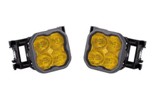 Load image into Gallery viewer, Diode Dynamics SS3 Type X LED Fog Light Kit - Yellow SAE Fog Sport