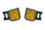 Diode Dynamics SS3 Type X LED Fog Light Kit - Yellow SAE Fog Sport