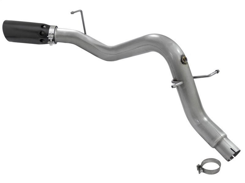 aFe LARGE BORE HD 3.5in DPF-Back SS Exhaust w/Black Tip 2016 GM Colorado/Canyon 2.8L (td) - eliteracefab.com