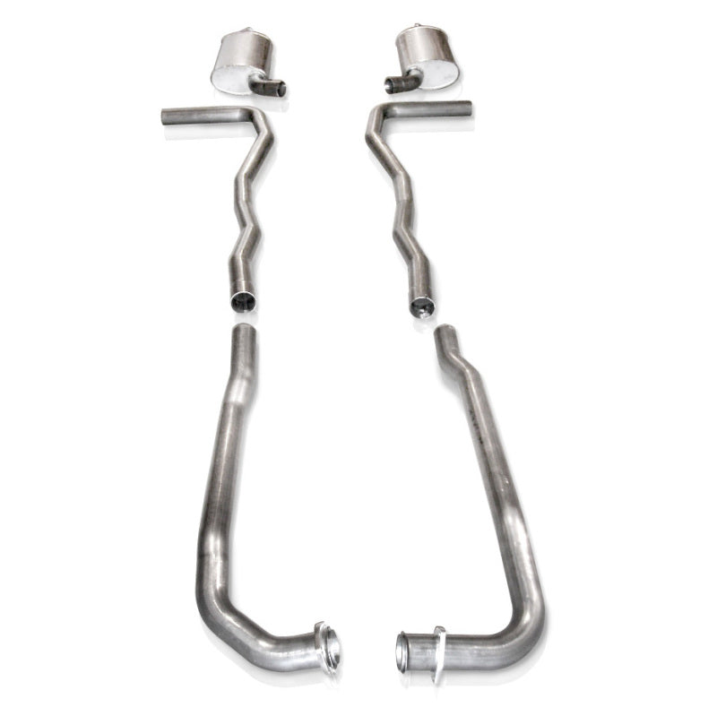 Stainless Works 1963 Corvette Exhaust 2-1/2in Factory Connect Stainless Works