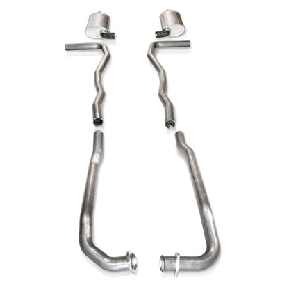 Stainless Works 1963 Corvette Exhaust 2-1/2in Factory Connect Stainless Works