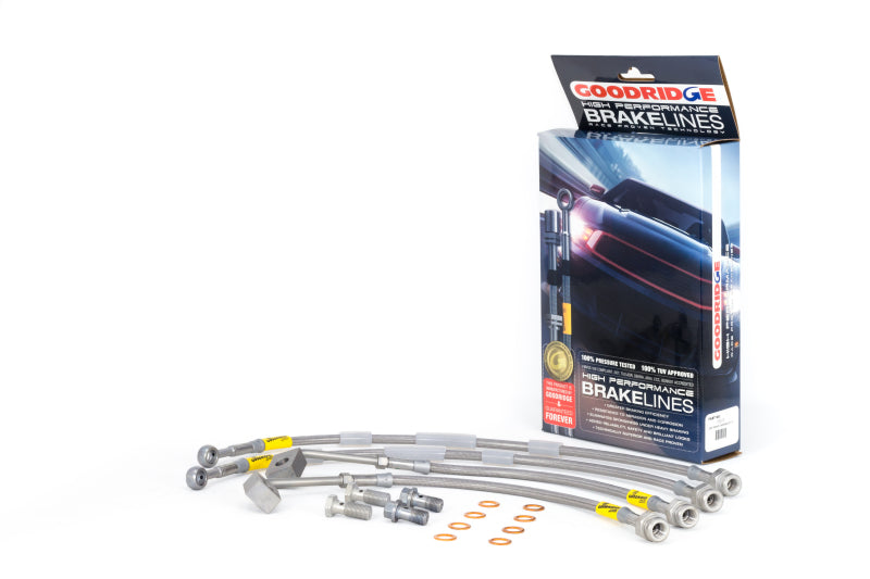 Goodridge 11-15 Jeep Grand Cherokee (Non SRT 8) / 11-15 Dodge Durango (All Models) SS Brake Lines - eliteracefab.com