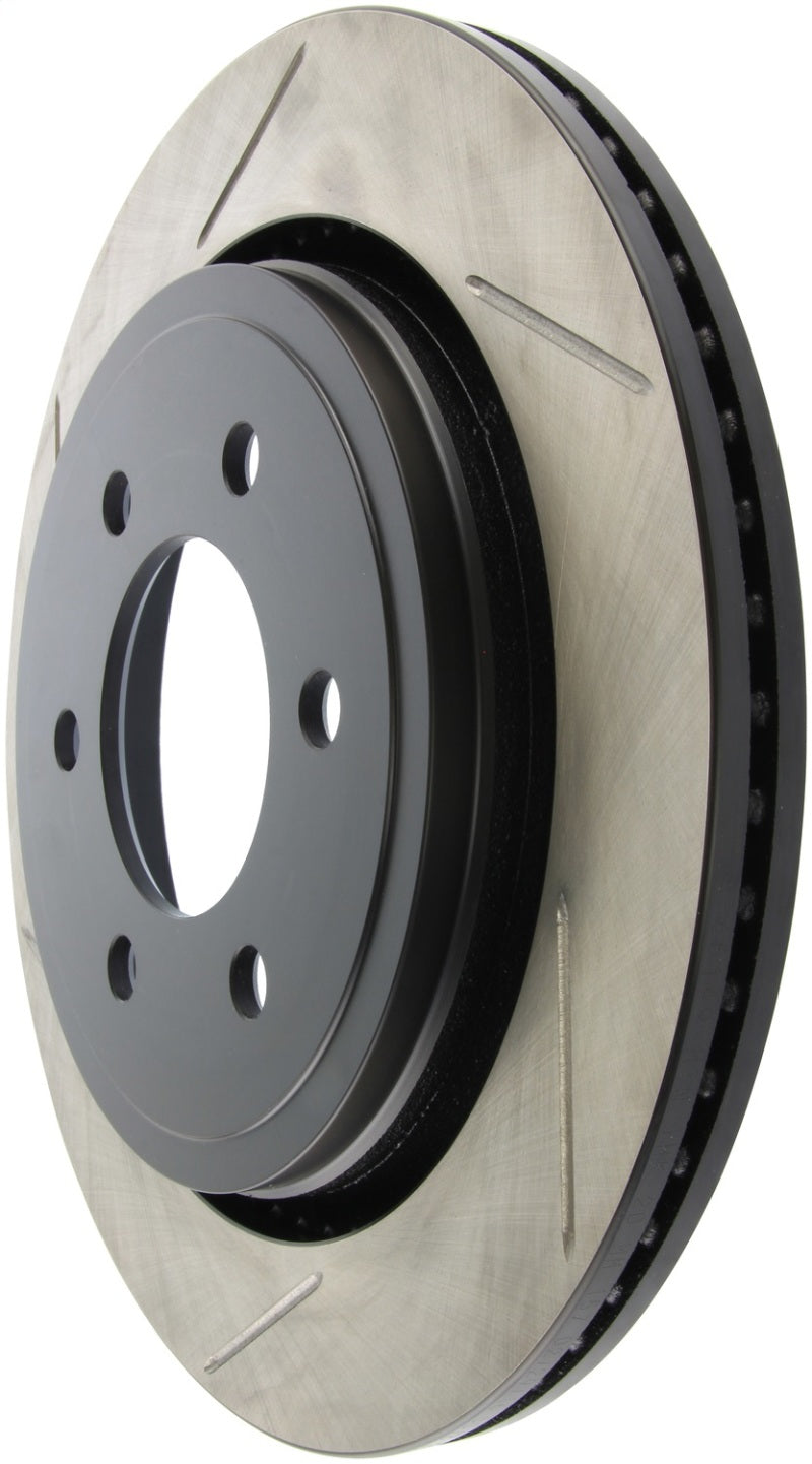 StopTech 15-17 Ford F-150 (w/Electric Parking Brake ONLY) Rear Right Sport Slotted Rotor Stoptech
