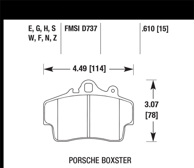 Hawk Performance Ceramic Street Brake Pads - eliteracefab.com