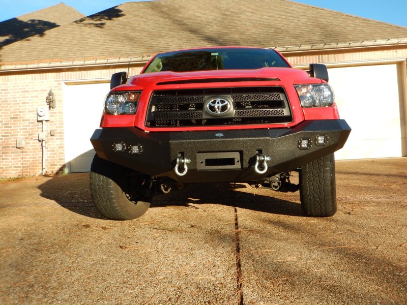 DV8 Offroad 07-13 Toyota Tundra Front Bumper - eliteracefab.com