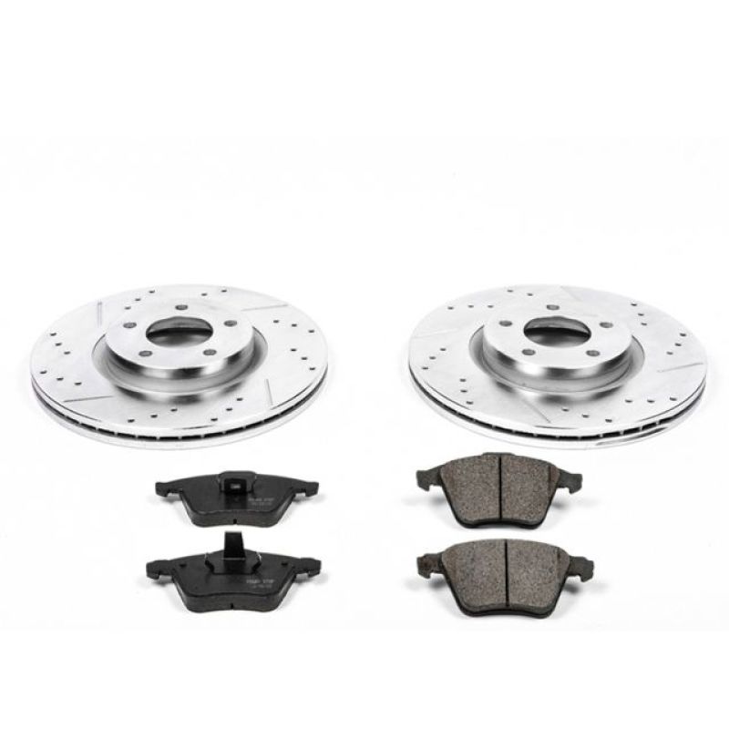 Power Stop 07-13 Mazda 3 Front Z23 Evolution Sport Brake Kit - eliteracefab.com