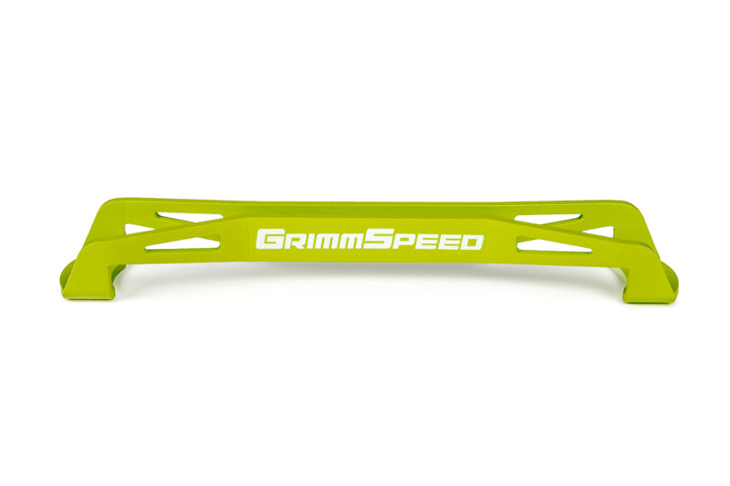 Grimm Speed Subaru Impreza/WRX/STI/Legacy/Forester/BRZ Lightweight Battery Tie Down - Neon Green - eliteracefab.com